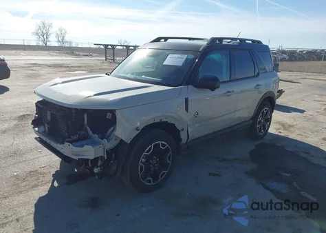 2025 Ford Bronco Sport Outer Banks from USA, damaged, VIN 3FMCR9CNXSRE73515